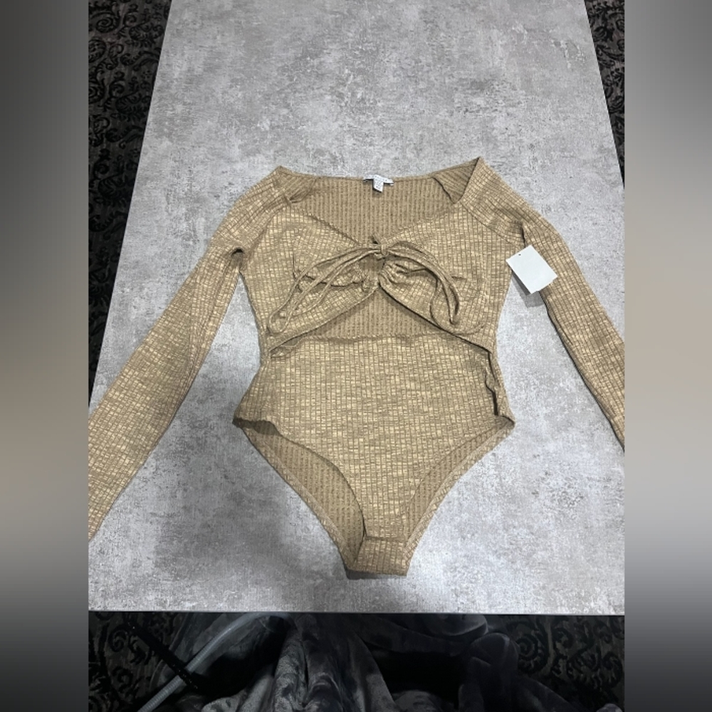 Topshop long sleeves bodysuit size 8-10 - Picture 7 of 7